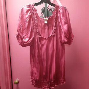 Self Esteem top with Elastic Waist